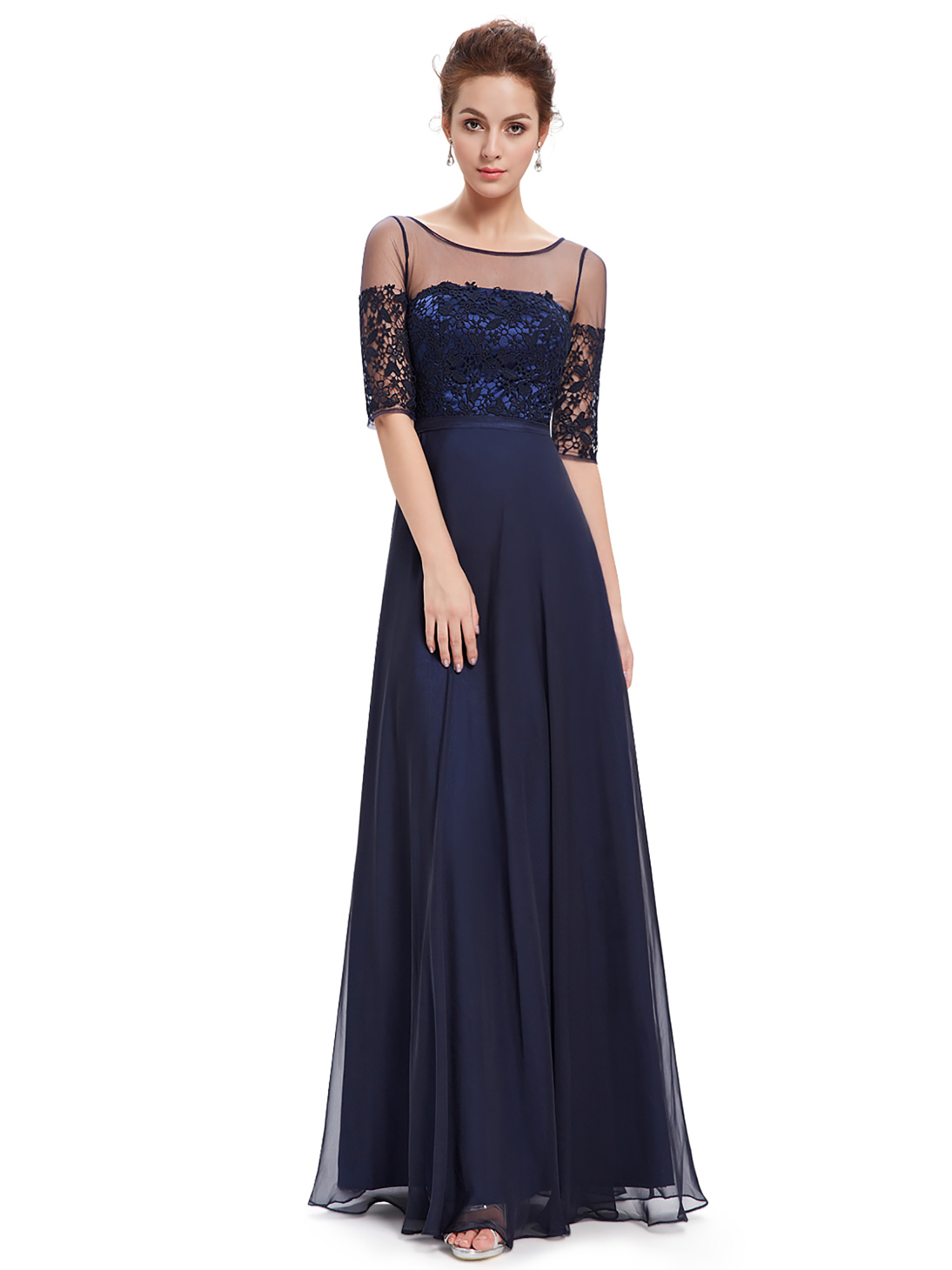 Ever Pretty Women Formal Evening Long Maxi Sheer Cocktail Party Prom