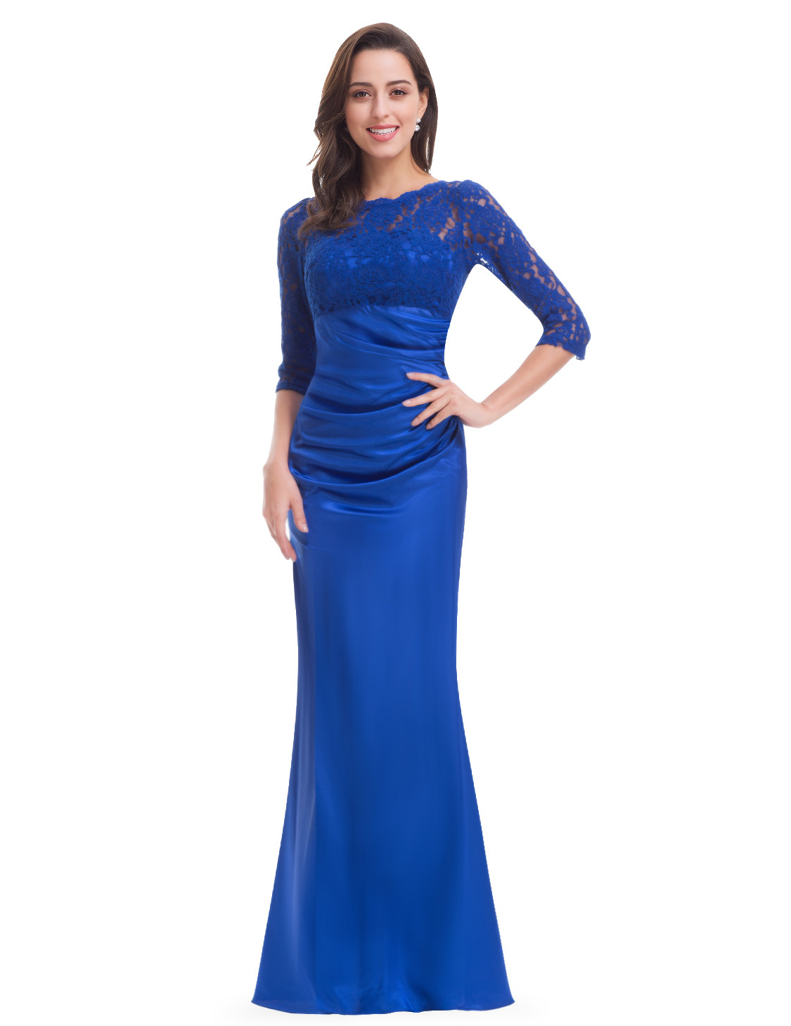 women long sleeve gown