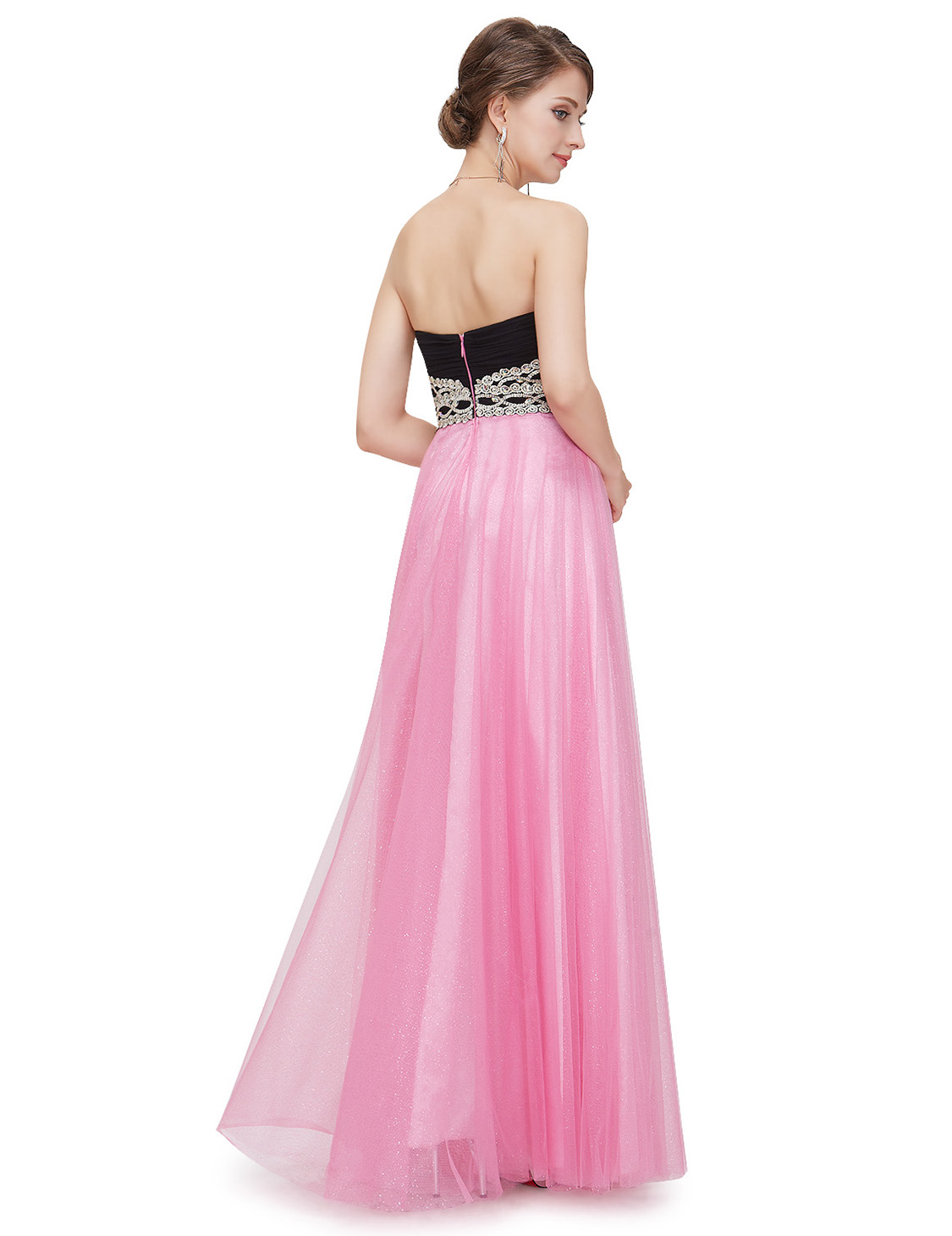 black and pink prom