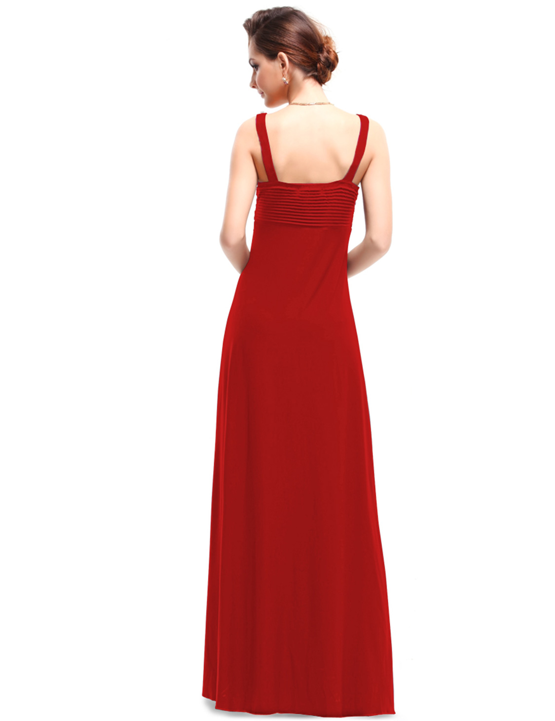 stretchable long gown
