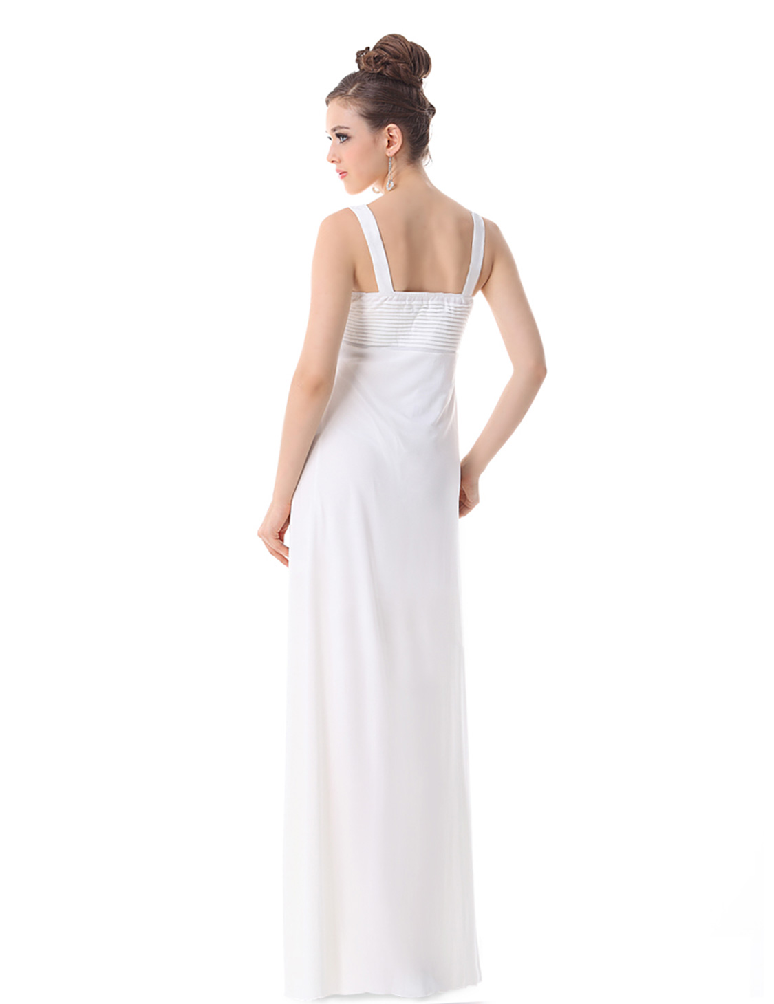 stretchable long gown