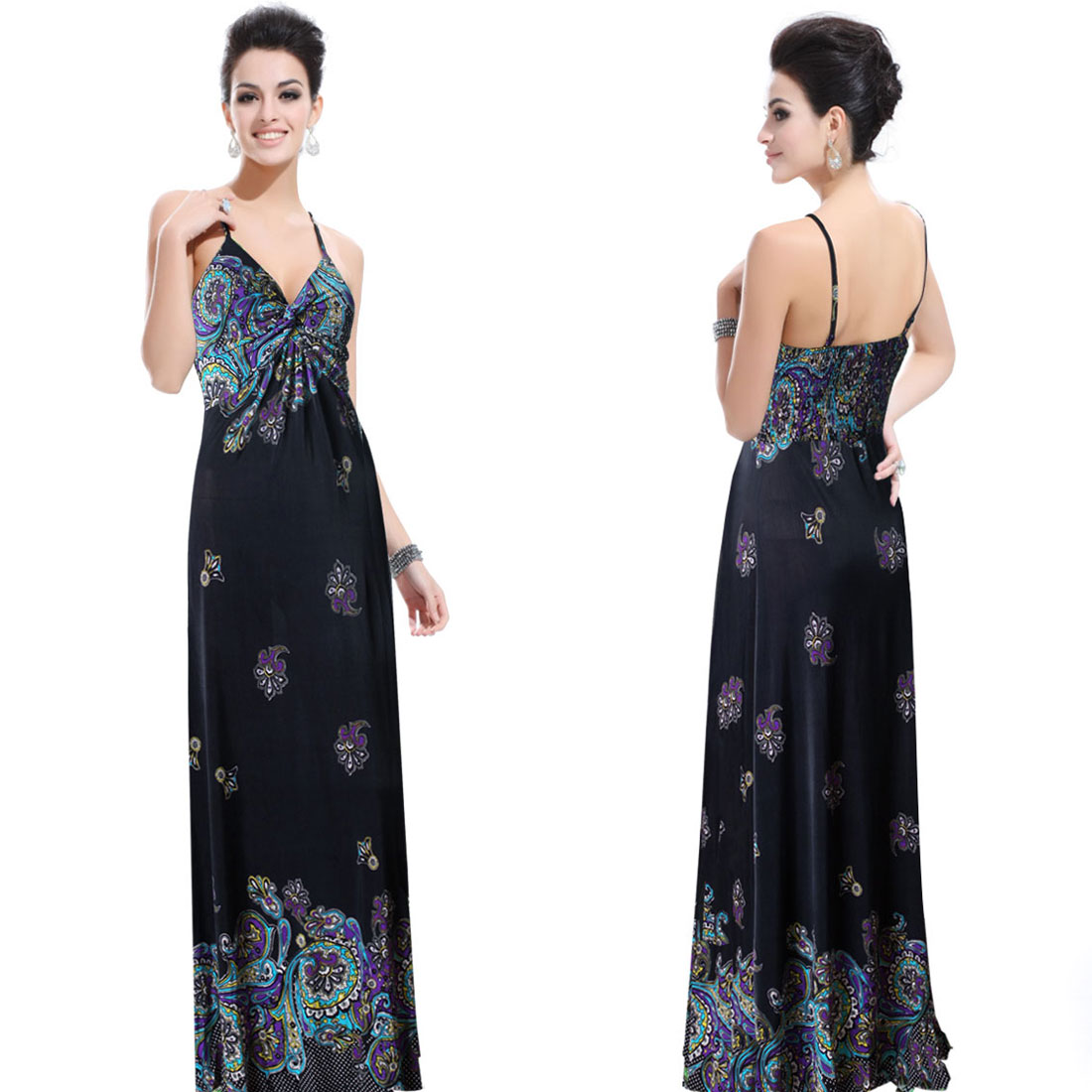 ebay long summer dresses