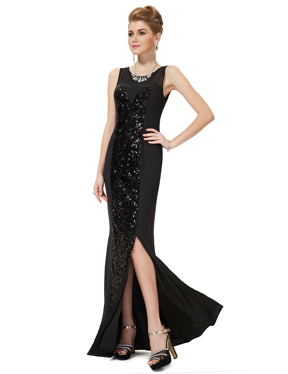 pretty woman black cocktail dress