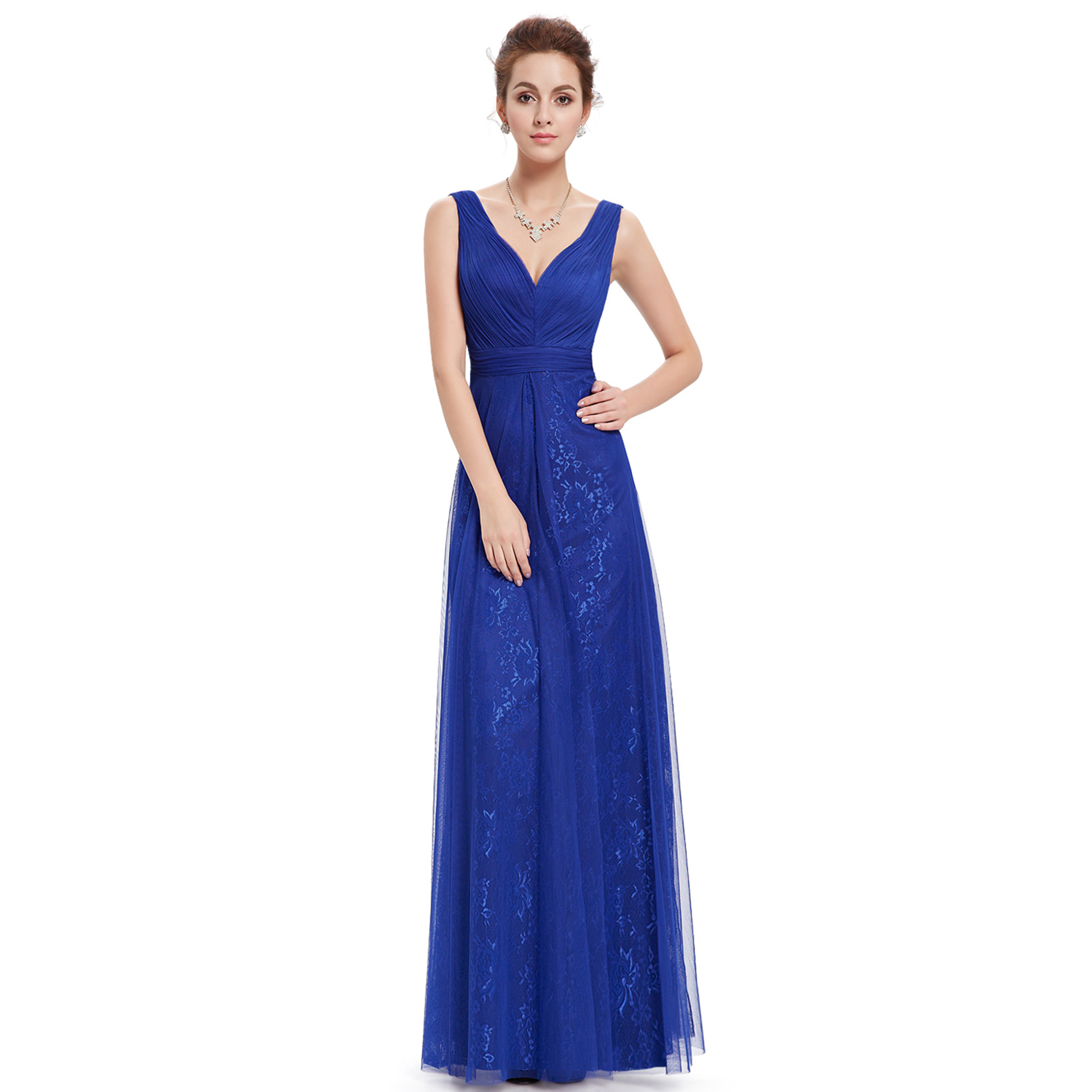 sapphire blue formal gowns