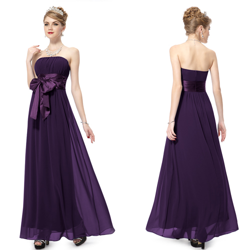 Ever Pretty Sexy Chiffon Strapless Long Evening Gowns 09060 