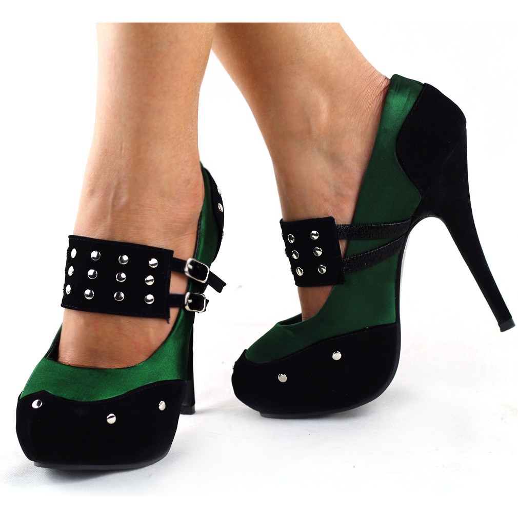 black dress shoes with ankle strap