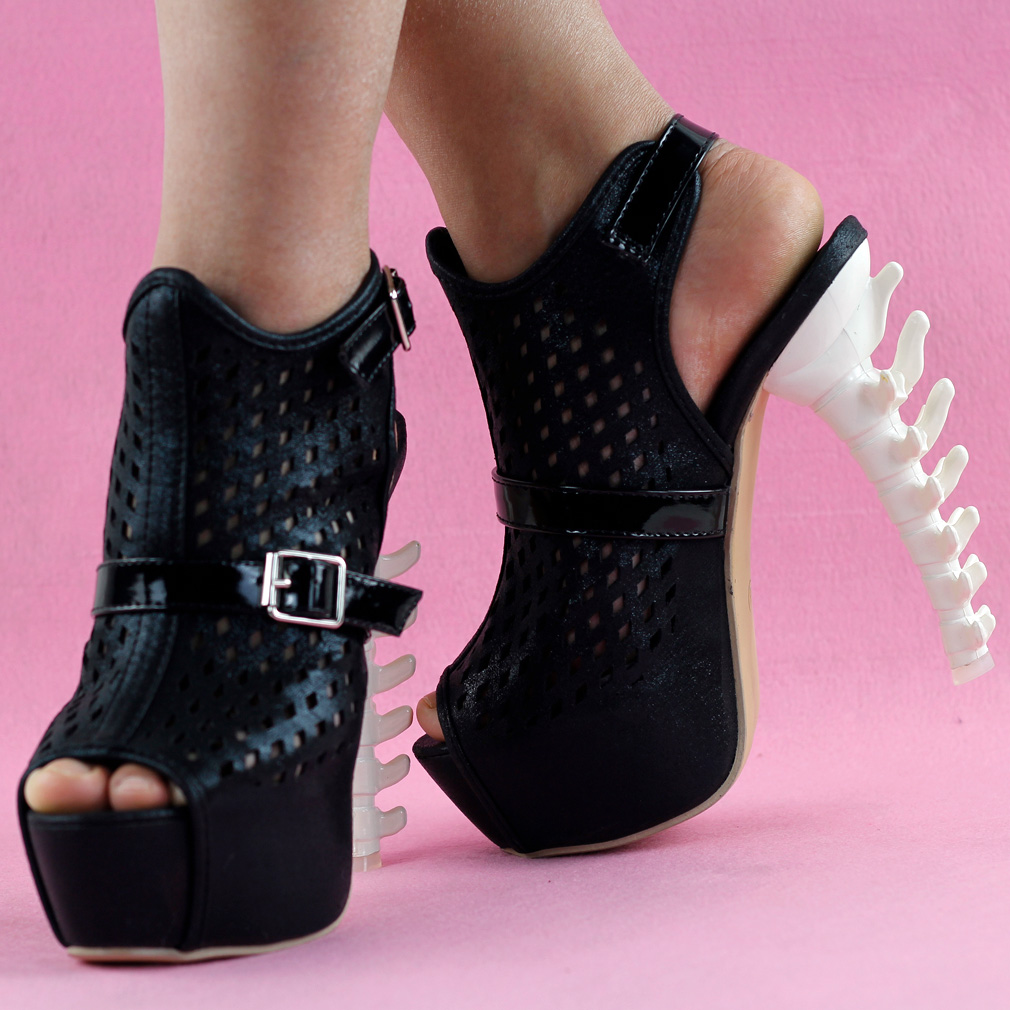 bone pumps low heel