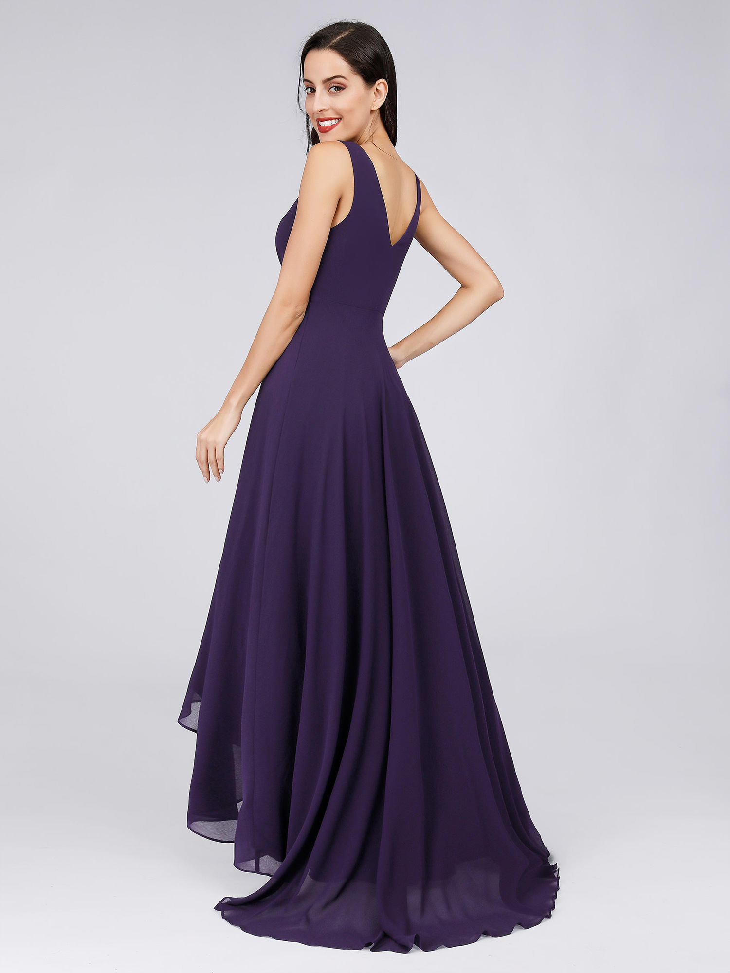 Ever Pretty Bridesmaid Dress Long Party Cocktail Formal Asymmetrical ...
